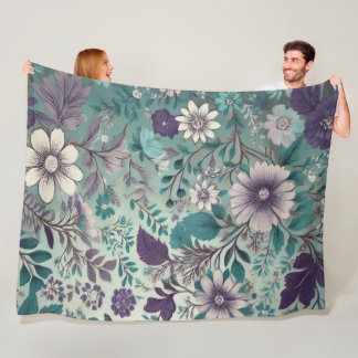 Even Hippies Get The Blues Fleect Blanket