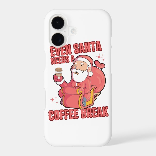 Even Santa Needs A Coffee Break (Back)