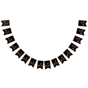 Even Skeletons Deserve a Birthday Slice Bunting Flags