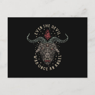 Even The Devil Was Once an Angel Postcard