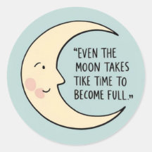 Even The Moon Stickers