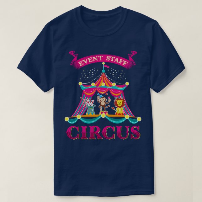 Événement Personnel Circus nival Événement TShirt  (Design devant)