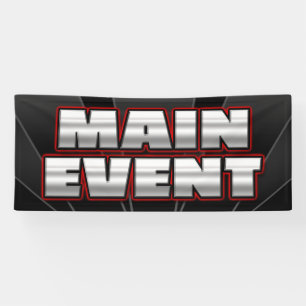 ÉVÉNEMENT PRINCIPAL de BANNIÈRE - 2,5' x6