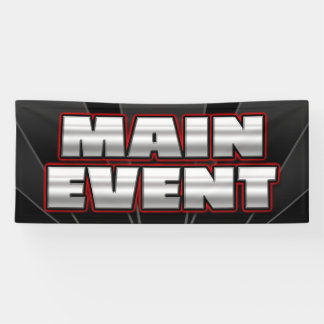 ÉVÉNEMENT PRINCIPAL de BANNIÈRE - 2,5' x6