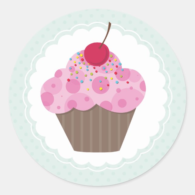 ÉVÉNEMENT STICKER :: cupcake 1 (Devant)