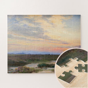 Evening at Skagen by P.S. Krøyer, Art Jigsaw Puzzle