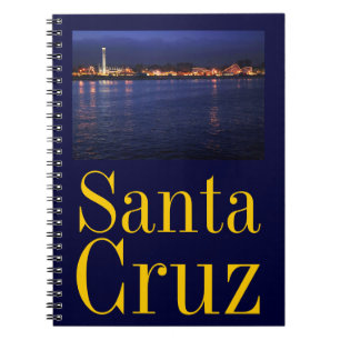 Evening at the Santa Cruz Boardwalk Notebook