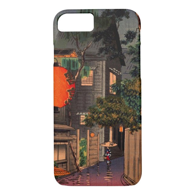 Evening At Ushigome By Tsuchiya Koitsu Case-Mate iPhone Case (Back)