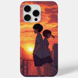 Evening breeze memories anime iphone case