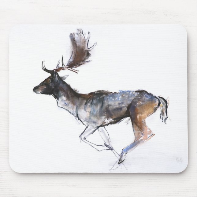 Evening Buck Mouse Pad (Front)