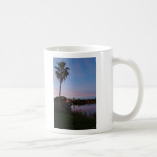 Evening By The Palm Tree Coffee Mug