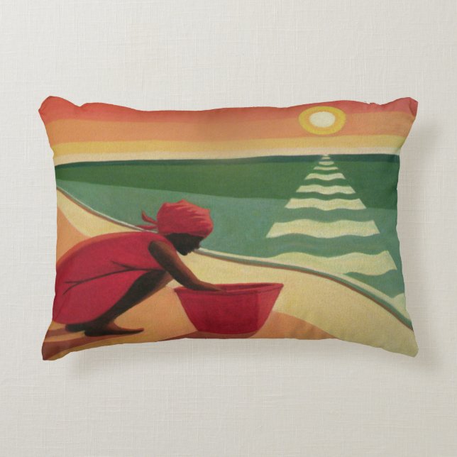 Evening Calm 2003 Accent Pillow (Front)