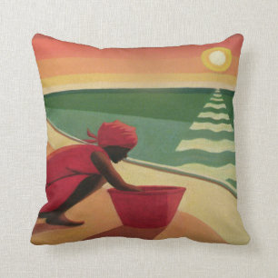 Evening Calm 2003 Throw Pillow