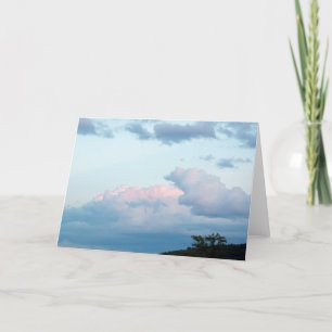 Evening Clouds Card