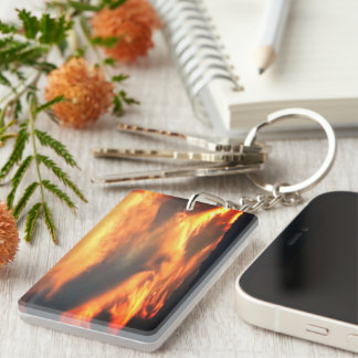 Evening Clouds Keychain
