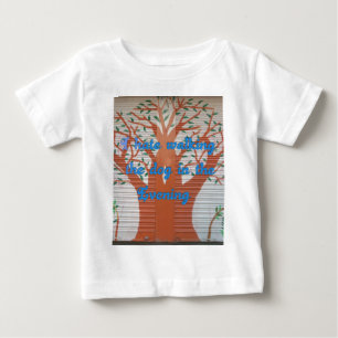 "Evening Dog Walk Dread" – I Hate Walking the Dog Baby T-Shirt