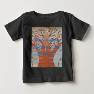 "Evening Dog Walk Dread" – I Hate Walking the Dog Baby T-Shirt
