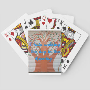 "Evening Dog Walk Dread" – I Hate Walking the Dog Playing Cards