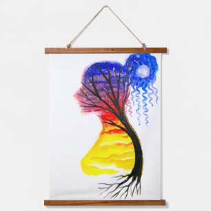 Evening emotion hanging tapestry