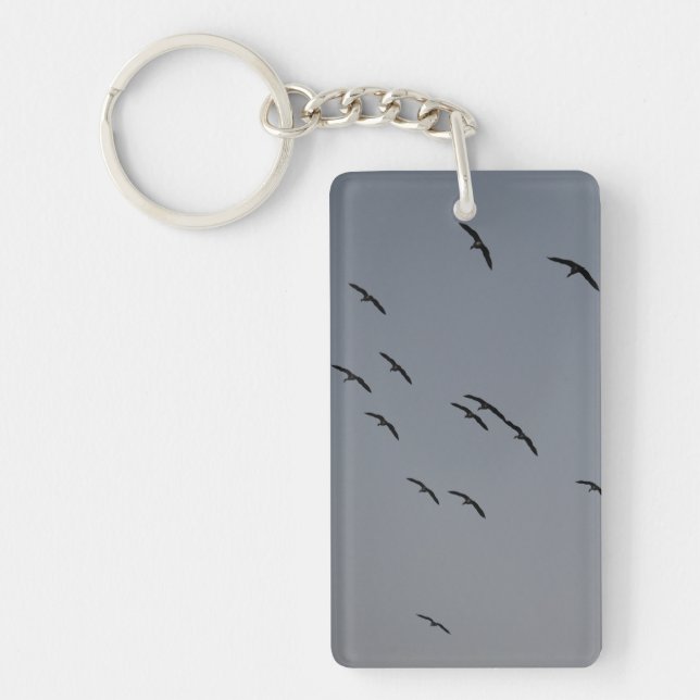Evening Flight Keychain (Front)