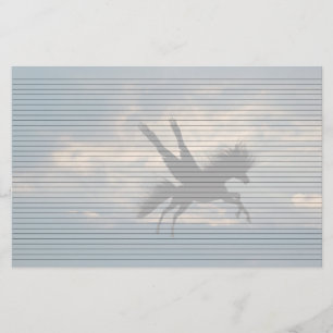 Evening Flight Lined Stationery