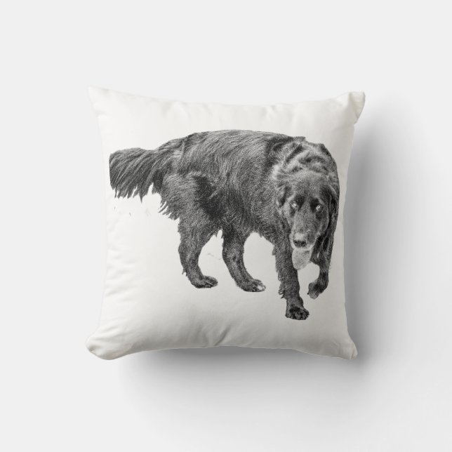 Evening Guardian Comfort Throw Pillow (Front)