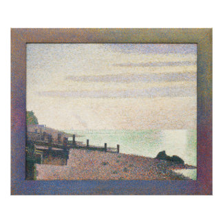 Evening Honfleur by Georges Seurat Photo Print