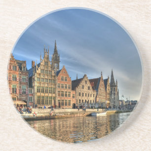 Evening in Gent Coaster