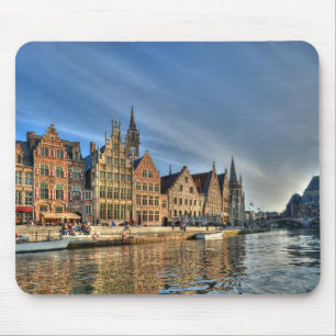 Evening in Gent Mouse Pad