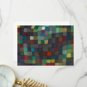Evening In N by Paul Klee Thank You Card