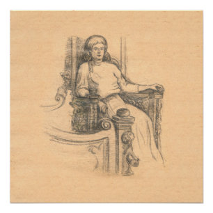 Evening in the old house poster