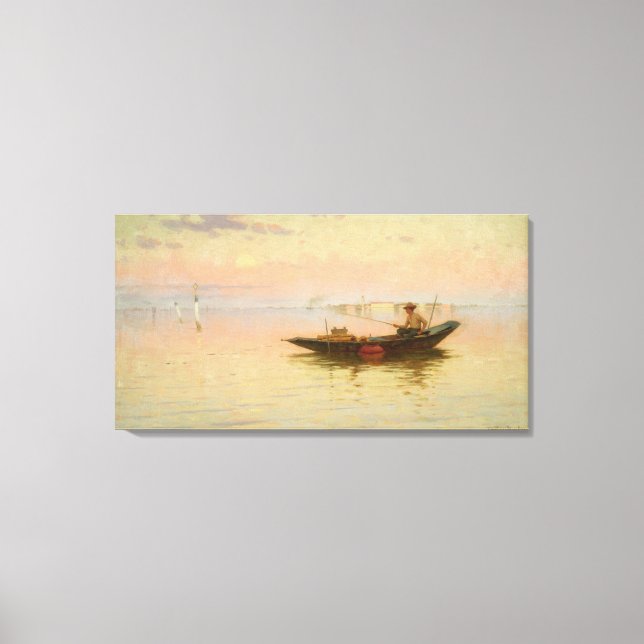 Evening in Venice Canvas Print (Front)