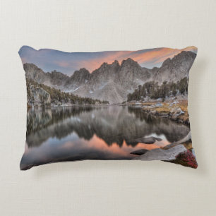 Evening Kearsarge Pinnacles Reflections Accent Pillow