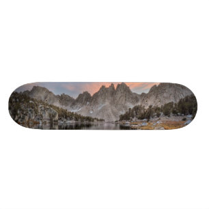Evening Kearsarge Pinnacles Reflections Skateboard
