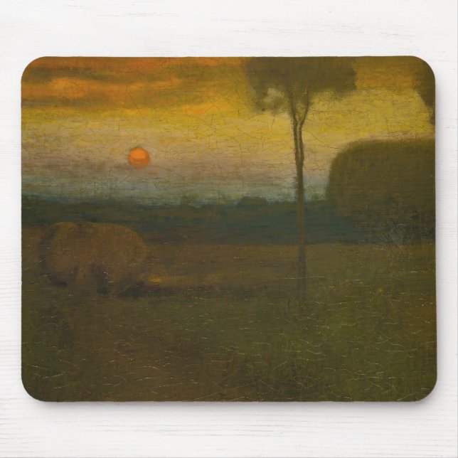 Evening Landscape by George Inness (1889) Mouse Pad (Front)