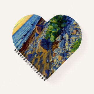 Evening light on the coast of Vormsi Notebook