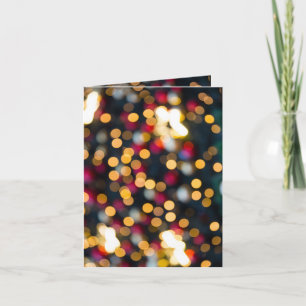 Evening Lights Holiday Card
