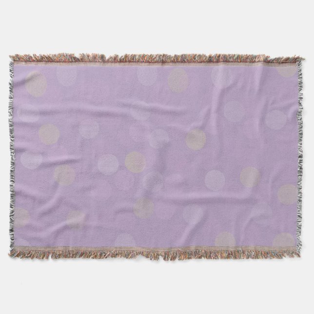 Evening Lights Throw Blanket (Front)