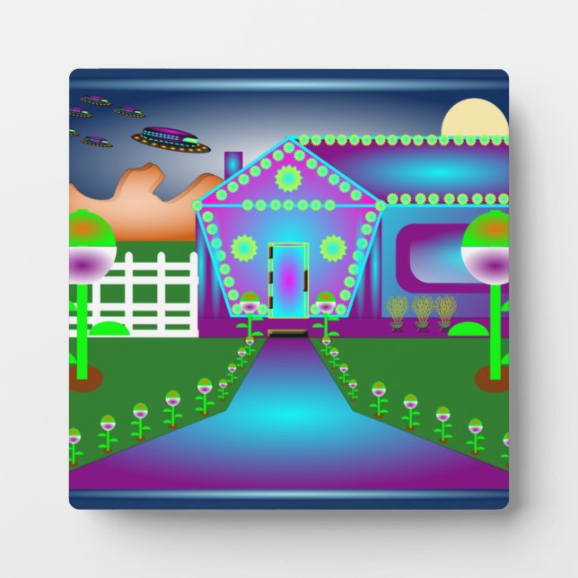 Evening Majik Plaque (Front)