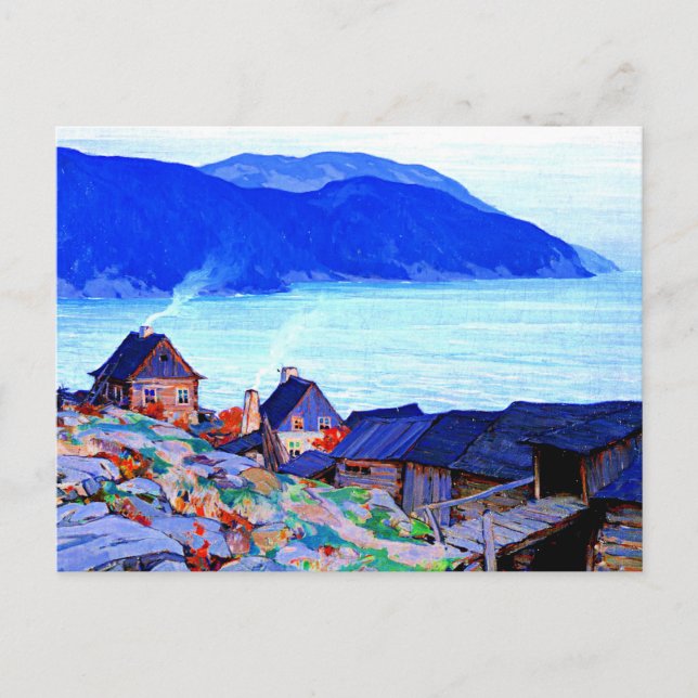 Evening on the North Shore by Clarence Gagnon Postcard (Front)