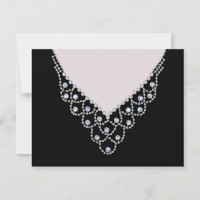 Evening Out Series  Invitations for date night 2 (Front)