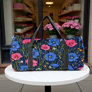 Evening Poppy Duffle Bag