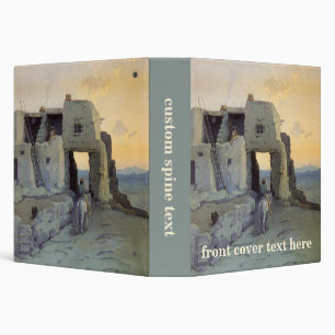 Evening, Pueblo of Walpi by Marion Kavagh Wachtel Binder