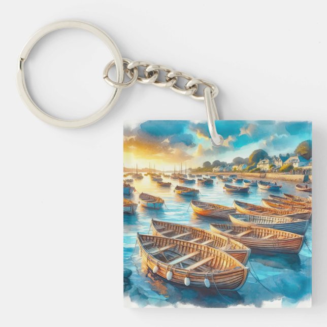Evening Rest Keychain (Front)