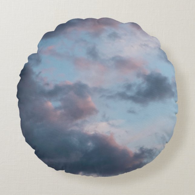Evening Round Pillow (Front)