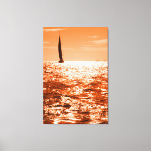 EVENING SAIL 32x48 Canvas Print
