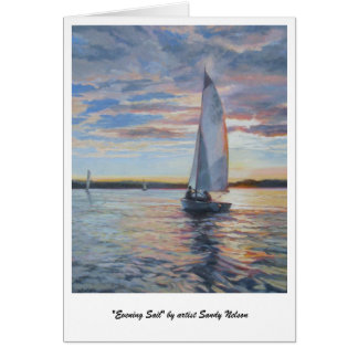 "Evening Sail" by artist Sandy Nelson