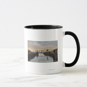 Evening Scene on Wishkah River Mug