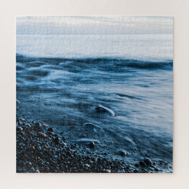 Evening sea jigsaw puzzle (Vertical)