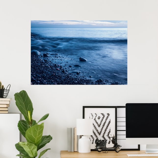 Evening sea poster (Home Office)